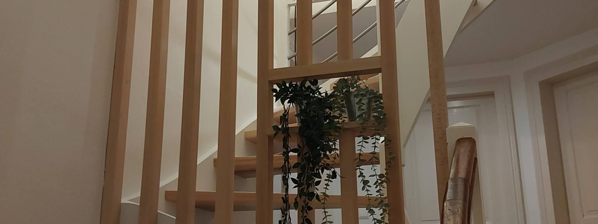 Réalisations d&#8217;un claustra en hêtre massif à Brunstatt près de Mulhouse Wittenheim