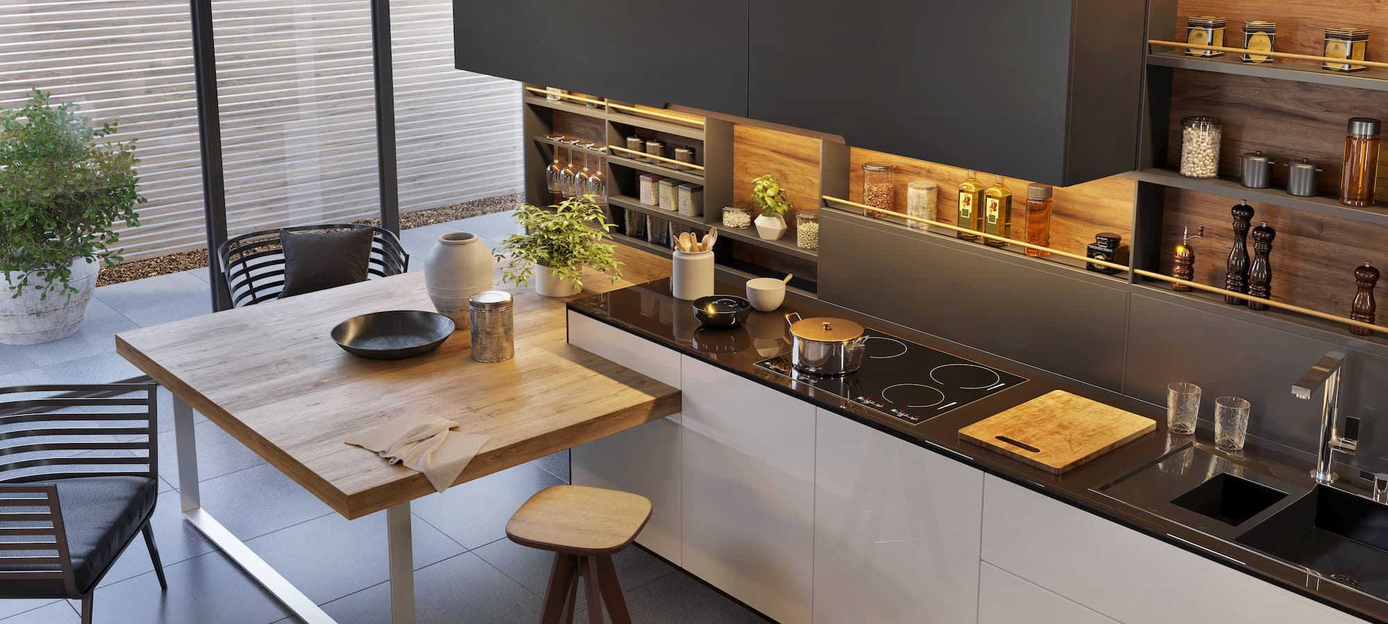 Agencement durable : quels choix faire pour une cuisine et un dressing &eacute;coresponsables ? Saint-Louis